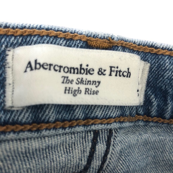 Zara The Skinny High Rise Distressed Ripped Jeans SZ 27 - Picture 8 of 15